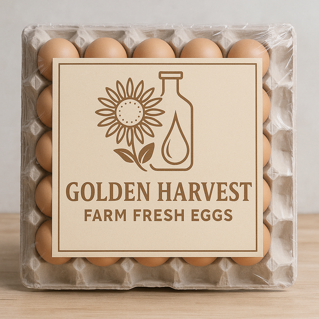 Golden Harvest 30 Large Eggs